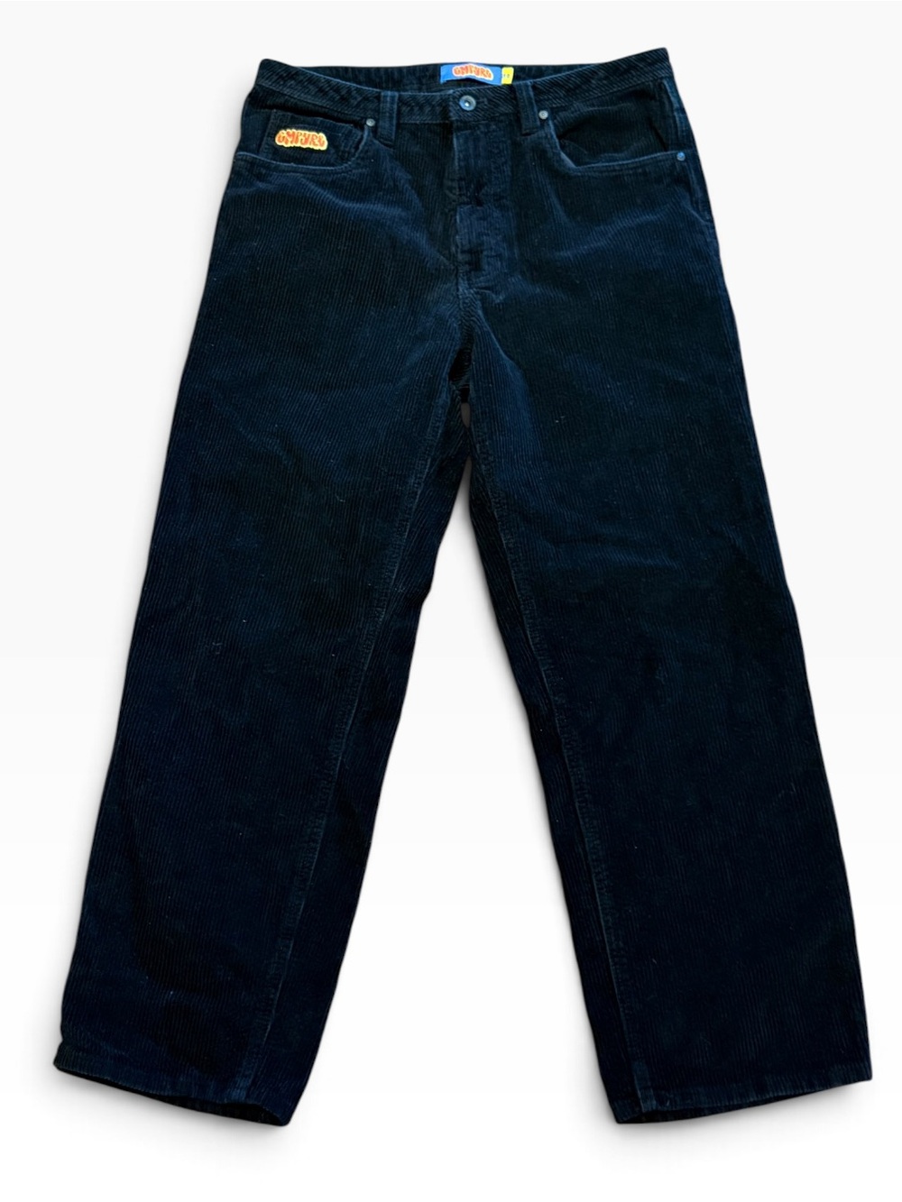 Empyre Black Corduroy Relaxed Fit Jeans in a 32 x 29